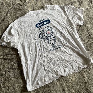 nike SB white and blue tshirt size XXL